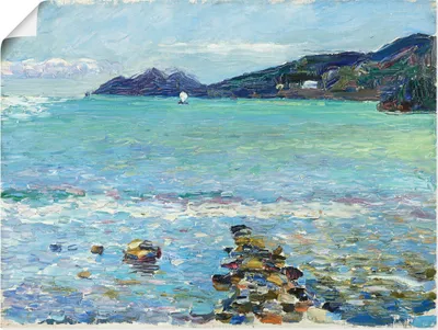 Produktbild von ARTland Poster Rapallo, Blick auf Portofino. Um 1906 Größe: 80x60 cm