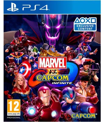 Zdjęcie produktu dla Capcom Marvel Vs. : Infinite, PlayStation 4, Powyżej 13 lat, Nośnik fizyczny