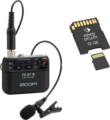 Produktbild von Zoom F2-BT Bluetooth Field-Recorder mit SD-Karte
