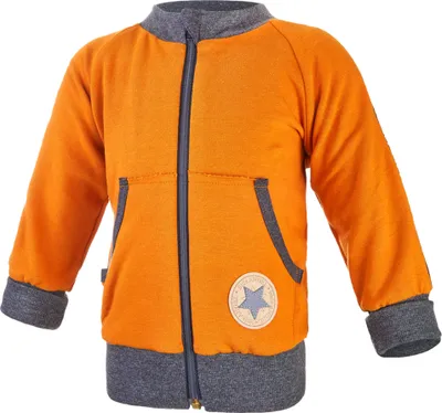 Produktbild von Kinder Zip Up  Sweatjacke Outlast® - Honigfarbe, 104