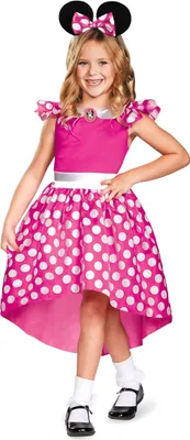 Produktbild von Minnie Maus Kleid - Faschingskostüm Kinder Mädchen Kindergröße: 110-122