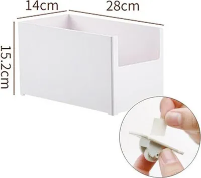 Produktbild von 360Home Multifunktionaler Organisator Aufbewahrungsfach Große breite + Selbstklebende Umlenkrollen