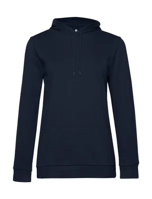 Produktbild von B&C Damen Hoodie Kapuzenpullover Sweatshirt Pullover Sweater Langarm, Größe:XS, Farbe:Navy Blue