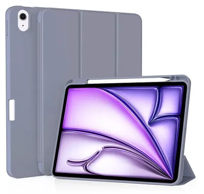 Obrázek produktu pro Ochrann pouzdro Techsuit Flex Trifold (s drkem na pero) - iPad Air 11 (2024) - fialov