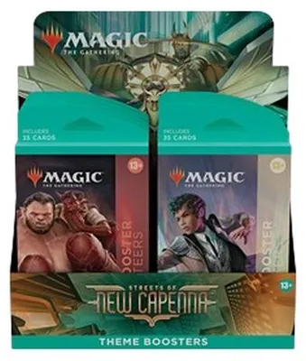 Produktbild von Magic: The Gathering - Streets of New Capenna Themen-Booster Display englisch, Sammelkarten