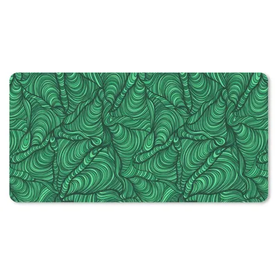Produktbild von MuchoWow® Mauspad Mousepad Grün - Muster - Sommer 60x30 cm - Mousepads - Maus Mat - Pad - Mausunterlage - Nachhaltig