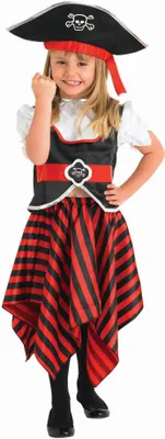 Image de Bristol Novelty - Costume - Fille BN4476 (L) (Noir/Blanc/Rouge)