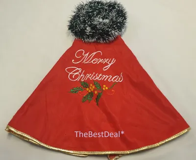 Produktbild von Christbaumdecke Weihnachtsbaumecke Tannebaumdecke Baumschürze Rund Ø120cm