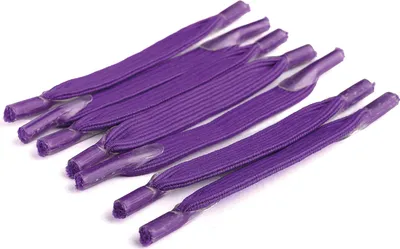 Produktbild von RINGELSPITZ - Elastische Schnürsenkel ohne Binden - Fun! Senkel - 8 cm, lazy aubergine