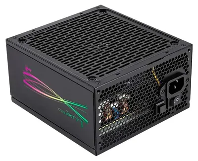 Zdjęcie produktu dla Zasilacz Aerocool LUXPRO RGB550M/ 550W/ 14cm wentylator/ 80 Plus Bronze
