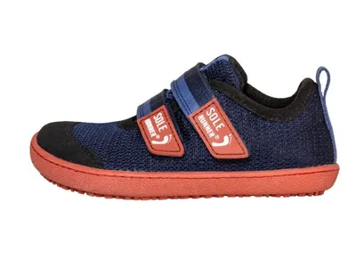 Produktbild von Barfussschuh Puck 4 Navy/Orange Uni,Größe:31,Farbe:Navy/Orange