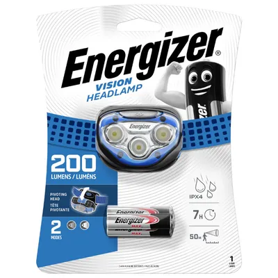 Obrázok produktu pre Energizer Vision Headlight 200lm vrátane 3xAAA