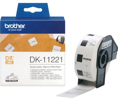 Produktbild von Brother DK-11221 Etiketten erstellendes Band Schwarz auf weiss