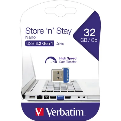 Produktbild von VERBATIM USB 3.0 Drive 32GB Nano