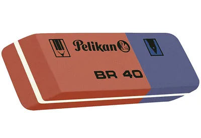 Immagine prodotto di Gomma Pelikan BR40 rosso/blu