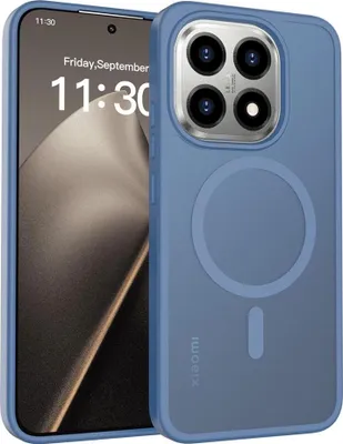 Produktbild von Xiaomi 15T Hülle - Coverup Mattes Transparentes Back Cover - MagSafe Compatible - Blau