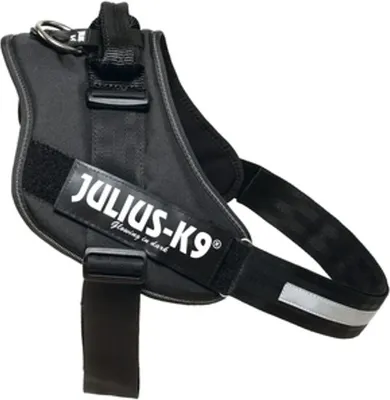 Produktbild von Julius-K9 14881, Hund, Westengeschirr, Schwarz, Einfarbig, 138 cm, 96 cm
