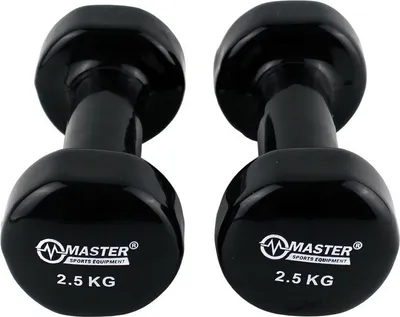 Immagine prodotto di Manubri in vinile MASTER 2 x 2,5 kg