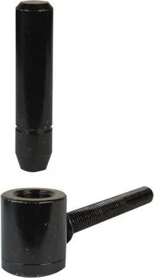Image de POLYGOND à clips renforcé M12 TORBEL - Noir - Ø16x120mm - 6118B66