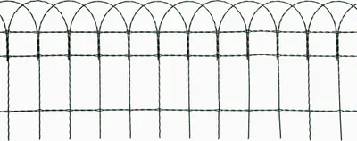 Produktbild von Floraworld Knotengeflecht-Zaun 10 m x 65 cm moosgrün