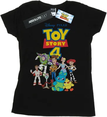 Produktbild von Disney - "Toy Story 4" T-Shirt für Damen BI48228 (S) (Schwarz)