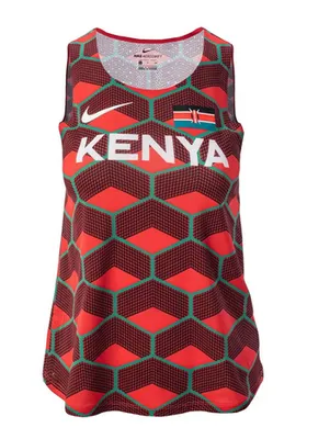 Produktbild von Nike Koszulka Damska Na RamiÄczkach Bokserka Do Biegania Czerwona L