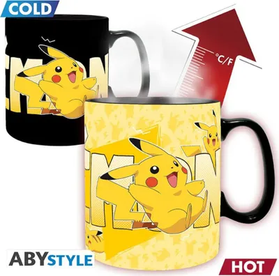 Produktbild von POKEMON - Mug Heat Change - 460 ml - Pikachu - cardboard box