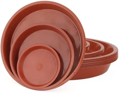 Productafbeelding van Plantenbakken - 30 stuks - Plastic, lekdichte bakken - Schalen voor binnen/buiten - 12/18/24 cm - Duurzaam en slagvast