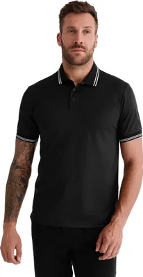 Produktbild von HERO by John Medoox PHIL Herren Poloshirt Regular Fit L black