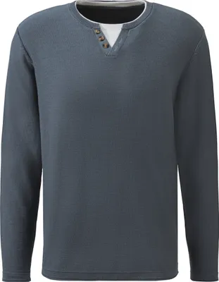 Produktbild von H.I.S. Strickpullover blaugrau Größe XL