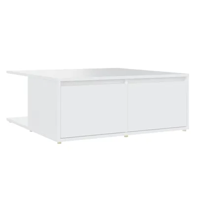 Produktbild von Couchtisch Weiß 80x80x31 cm Holzwerkstoff