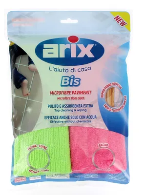 Immagine prodotto di Arix, panni in microfibra per pavimenti, confezione da 2 pezzi