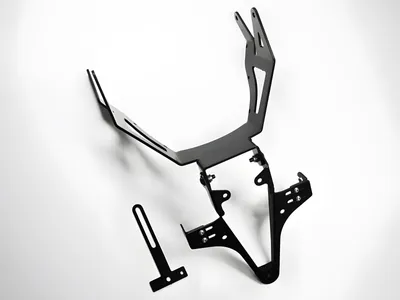 Immagine prodotto di ZIEGER Porta targa di base compatibile con Honda CBR 600 RR BJ 2003-06 / CBR 1000 RR BJ 2004-07