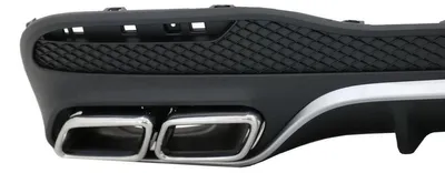 Produktbild von Stoßstange Diffusor Endrohre für Mercedes GLE W166 SUV Sport Line 2015-2018.