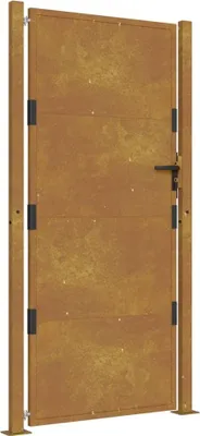 Produktbild von Gartentor 100x175 cm Cortenstahl