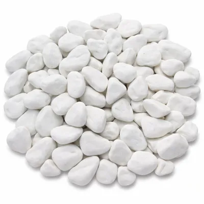Produktbild von Thassos Zierkies 1–2 cm 5 kg – Weißer Marmorstein aus Griechenland für Garten und Innenräume