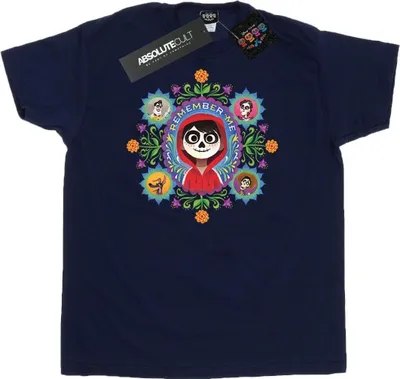 Produktbild von Disney - "Coco Remember Me" T-Shirt für Herren BI52459 (XXL) (Marineblau)