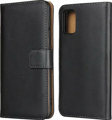 Produktbild von Mobigear Business Schutzhülle für Samsung Galaxy A41 – Klapphülle/Etui mit Geldbörsenfunktion – Schwarz