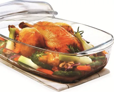 Produktbild von Pyrex Bräter rechteckig 6,5l mit Deckel