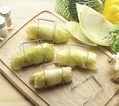 Produktbild von Wenko Rouladenklammern Aus Rostfreien Edelstahl Für Die Schnelle Und Unkomplizierte Herstellung 10 Stück