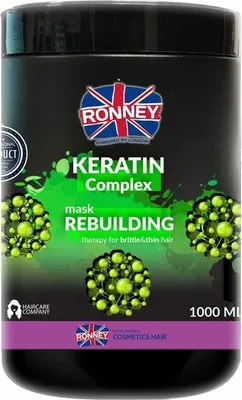 Obrázok produktu pre Ronney Keratin Complex Professional Rebuilding Therapy maska na vlasy 1000 ml