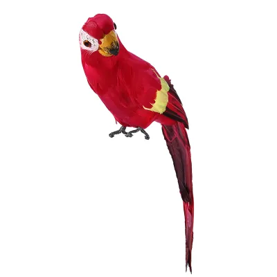 Produktbild von Simulation Feder Papagei Schöne Künstliche Vogel Decor Party Garten Home Dekoration