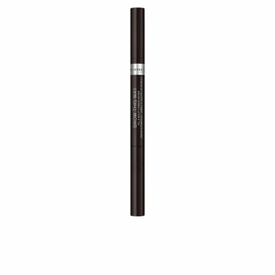 Produktbild von Rimmel Brow This Way, Eyebrow mascara, Schwarz, Soft Black, 0,4 g, 12 h, CYCLOPENTASILOXANE, TRIMETHYLSILOXYSILICATE, POLYETHYLENE, DIMETHICONE, PARAFFIN, PHENYL...