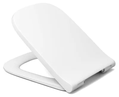 Immagine prodotto di Sedile per WC Sturotec 2120 Slim con sistema di abbassamento automatico, compatibile con i modelli Geberit Renova Plan e Smyle Square