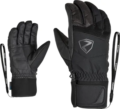 Zdjęcie produktu dla Ziener Alpine Gloves Rękawice narciarskie GINX AS czarne - 7,5