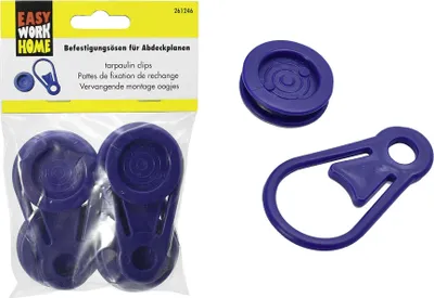 Produktbild von 4er Pack Ersatz-Befestigungsösen für Abdeckplanen