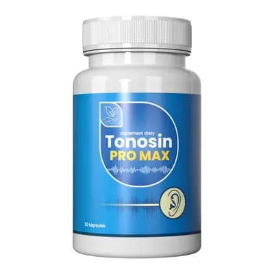 Produktbild von Tonosin Pro Max – Nahrungsergänzungsmittel für das Gehör, 30 Kapseln