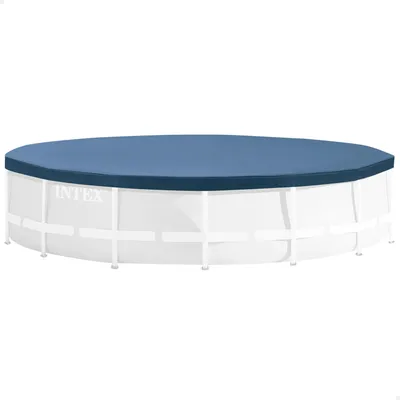 Immagine prodotto di Copertura per piscina INTEX, rotonda, diametro 457 cm, adatta per piscine con struttura, telo di copertura invernale/estiva