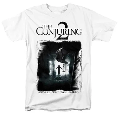 Productafbeelding van The Conjuring 2 - T-shirt voor heren/dames, uni model, TV38338 (XL) (wit)