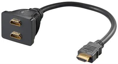 Obrázek produktu pro Kabelový adaptér HDMI™, pozlacený